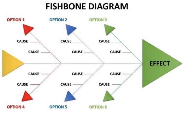 Time Management Fishbone Diagram