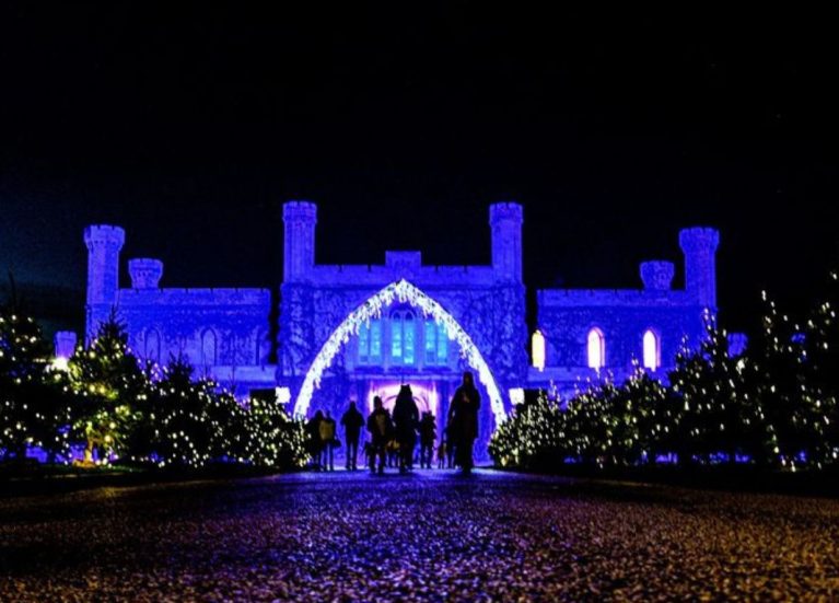 Christmas in lincolnshire. lincoln castle illuminations Christmas in Lincolnshire. Lincoln Castle Illuminations